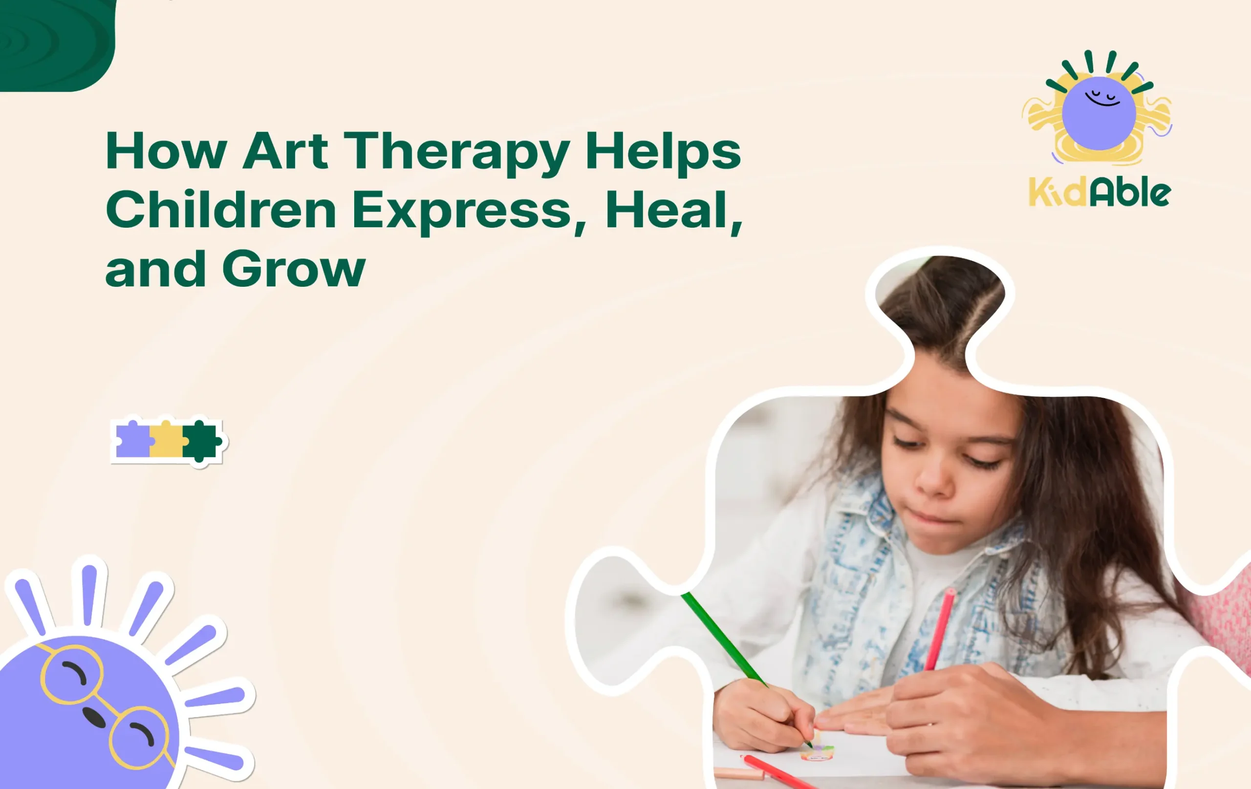 Art Therapy for Children in Gurgaon to Support Emotional Growth-KidAble