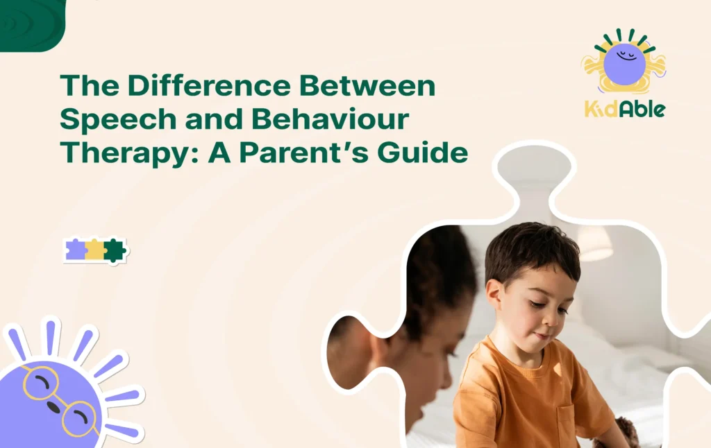 Difference Between Speech and Behaviour Therapy